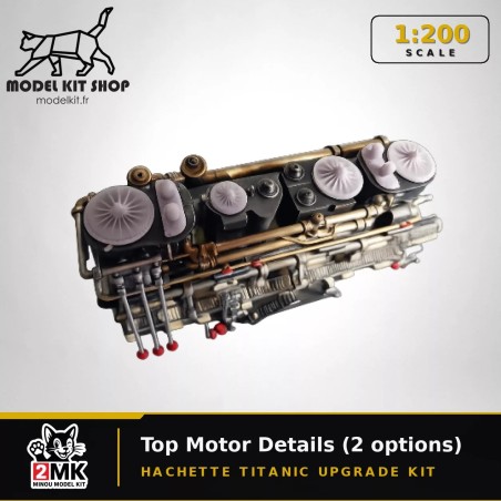 KIT 42 - Details haut moteur (2 versions)
