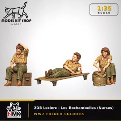1:35 - 2DB Leclerc - Les Rochambelles (Infirmières)