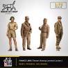 1:72 - FRANCE LIBRE (Travers Koenig Larminat Leclerc)