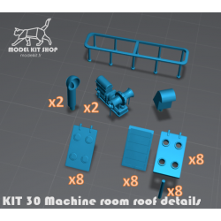 KIT30 - Détails du toit de la salle des machines