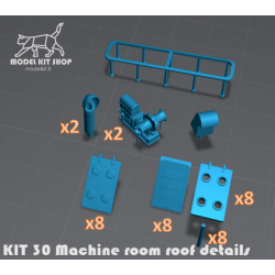 KIT30 - Detalles del techo de la sala de máquinas