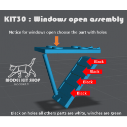 KIT30 - Dachdetails des Maschinenraums