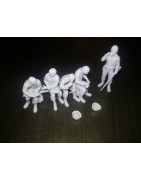 1:48 Serie - WW2 soldados americanos comiendo