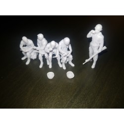 1:48 Serie - WW2 American soldiers eating