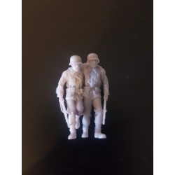 1:48 Serie - Soldados WW2 heridos alemanes