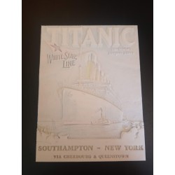 Lithophan - TITANIC - White Star Line Company