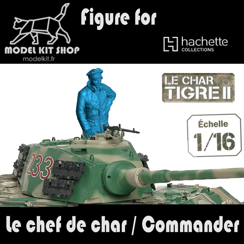 HACHETTE - TIGRE II RC - Commander