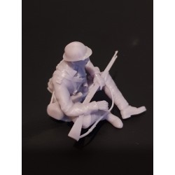 1:35 - WW2 French soldier at rest