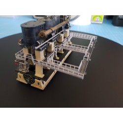 KIT 43 - Rambarde passerelle supérieure moteur