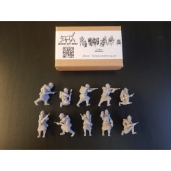 28mm / 1:56 - WW2 -  Französische Infanterie