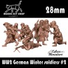28mm Wargame - WW2 -  Soldats allemand en Hiver