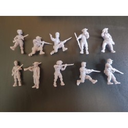 28mm / 1:56 - Französische Soldaten in Indochina