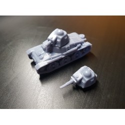 28mm / 1:56 - WW2 -  Carro armato francese H35