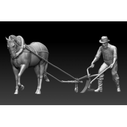 1:48 - WW2 Worker y su caballo