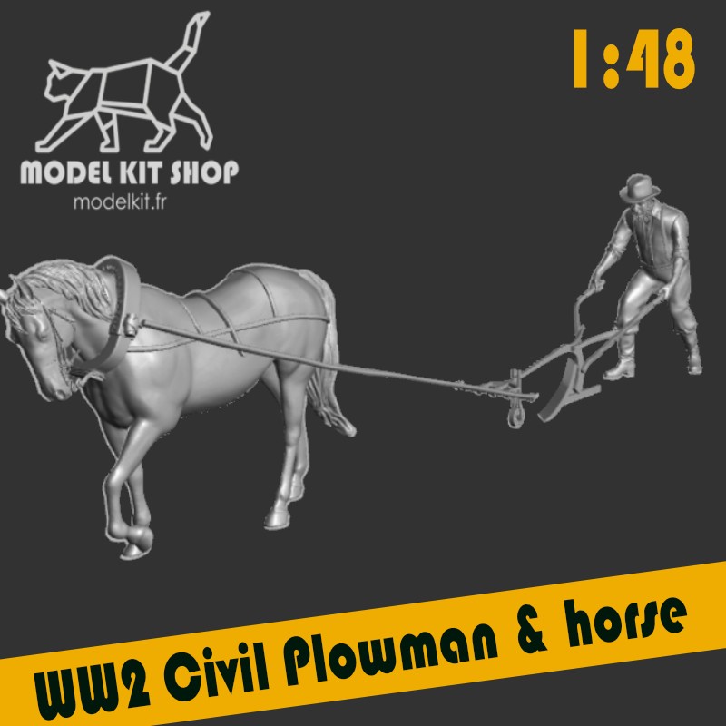 1:48 - WW2 Worker y su caballo