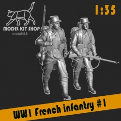 1:35 – WW1 French Infantry 1