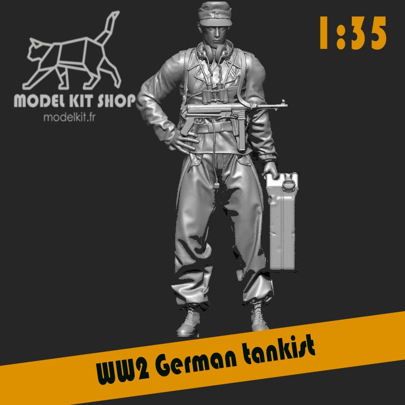 1:35 - WW2 tanquista tedesca