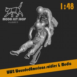 1:48 - WW2 Wounded American...