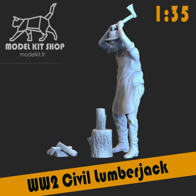 Serie 1:35 - WW2 Boscaiolo civile