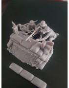 1:35 - soldados alemanes Diorama con MG42 WW2