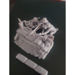 1:35 - Diorama Soldats Allemands avec MG42 WW2