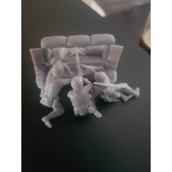 1:35 - Diorama Soldats Allemands avec MG42 WW2
