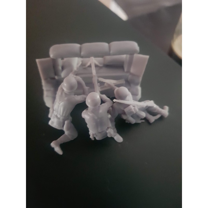 Kit De 4 Figurines En Résine Non Assemblées - Soldats Allemands Véhiculaires WWII - Échelle 1/35