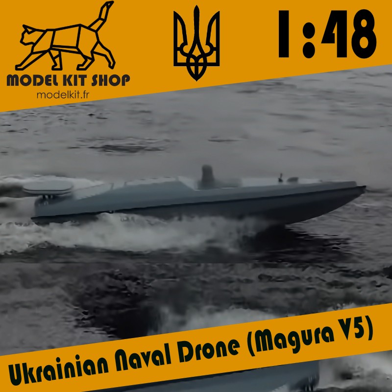 1:48 – Ukrainische Marinedrohne (Magura V5)