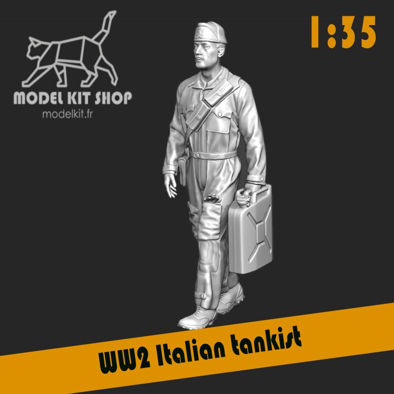 1:35 Series - WW2 Italian Tank Soldier 2