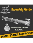 1:72 - WW2 PT-BOAT Torpedo tubes (Revell 05147/05175)