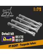 1:72 - WW2 PT-BOAT Torpedo tubes (Revell 05147/05175)