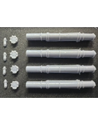 1:72 - WW2 PT-BOAT Torpedo tubes (Revell 05147/05175)