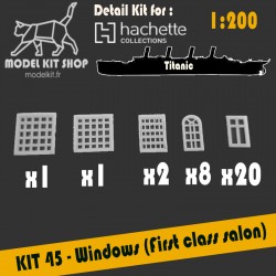 KIT 45 - Fenêtre (Salon 1ère classe)