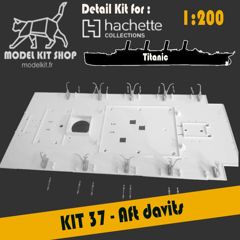 KIT 37 - Aft davits