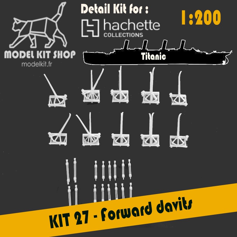 KIT 27 - Forward davits