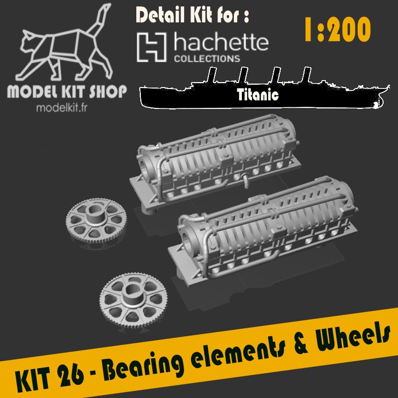 KIT 26 - Elementi cuscinetto e ruote