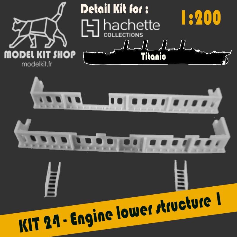 KIT 24 - Structure inférieure du moteur 1
