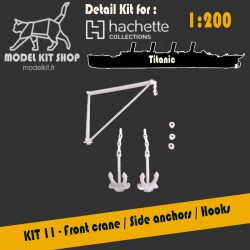 KIT 11 - Front crane / Side anchors / Hooks