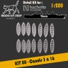 KIT 08 - Canots 3 à 16