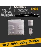 KIT 01 - Ecoutille / Cambuse / Air outlet