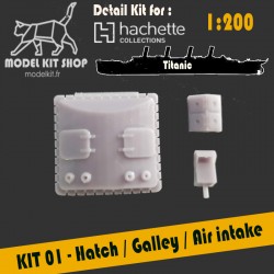 KIT 01 - Ecoutille / Cambuse / Air outlet