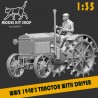 1:35 Serie - WW2 Traktor aus den 1940er Jahren mit Fahrer