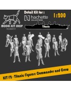 KIT F2 - Titanic Figura 2: Comandante y tripulación