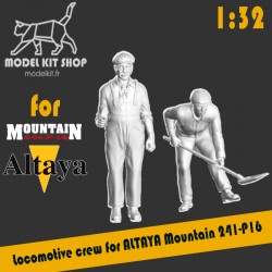 1:32 Serie - Mechaniker und Fahrer von MOUNTAIN 241-P-16