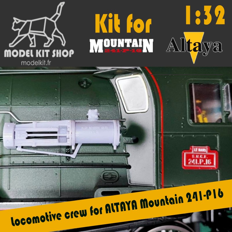 1:32 ALTAYA – Berg 241-P-16 – ALCO Rückwärtsgang 1:32 ALTAYA – Berg 241-P-16 – ALCO Rückwärtsgang