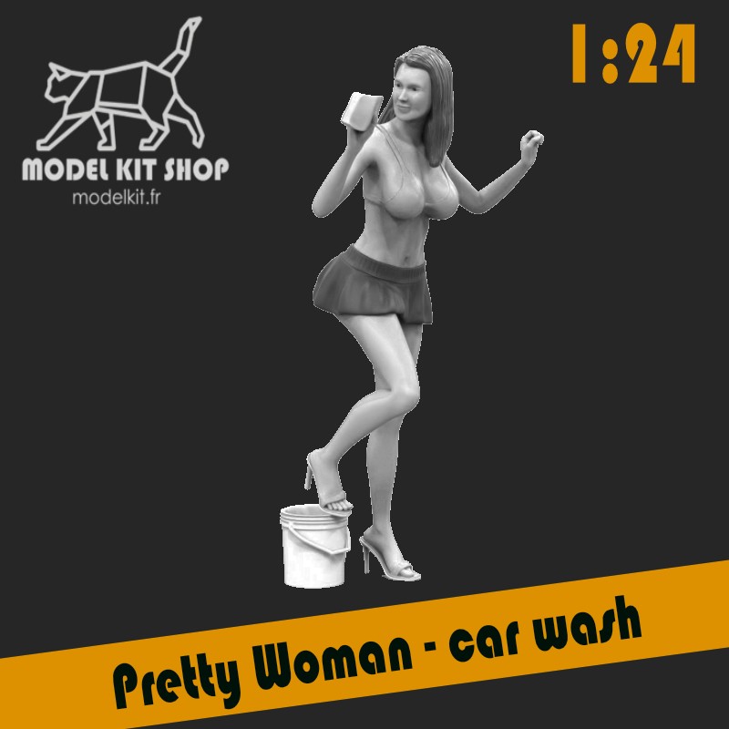 1:24 Serie - Pinup Car Wash 1