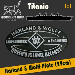 1:1 - Titanic Plaque...