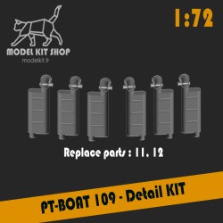 1:72 - PT-BOAT 109 - Kit de detalles