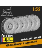 1:35 - Ruedas VAB 6x6 Heller Michelin XML 14.00R20