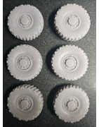1:35 - Ruedas VAB 6x6 Heller Michelin XML 14.00R20